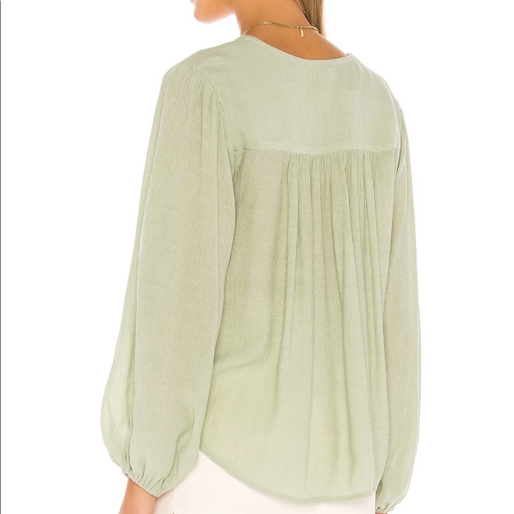 Free People - Check On It Wrap Top - Picture 4 of 7